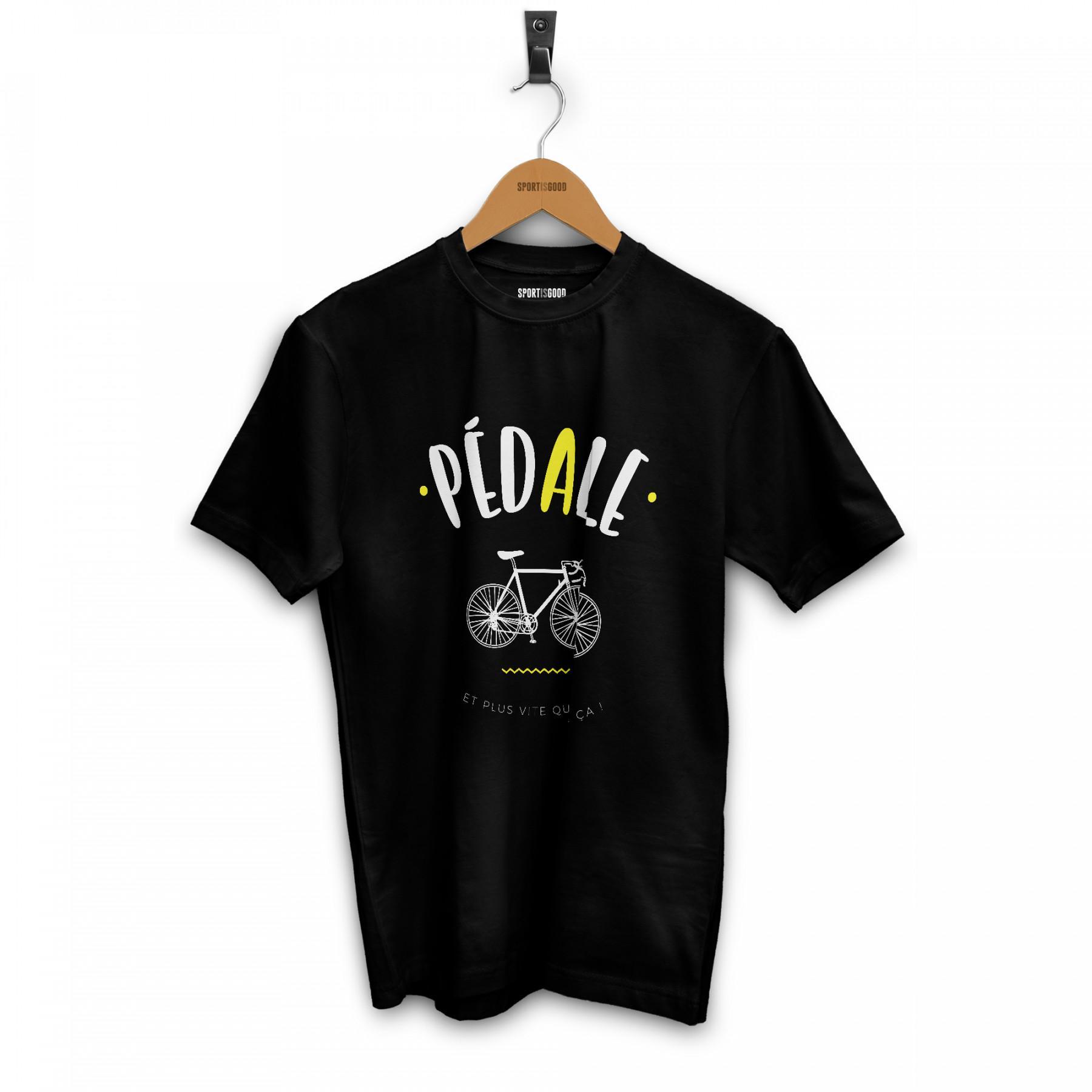 T-shirt vrouw pedaal